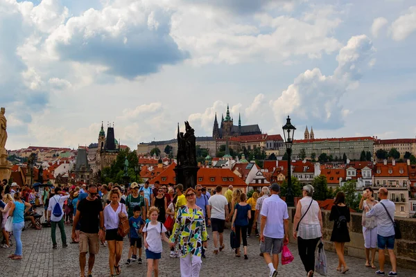 Prague Château Cathédrale Saint Vitus République Tchèque Patrimoine Unesco Europe — Photo