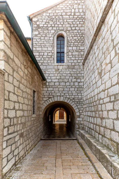 Vista Della Vecchia Strada Nella Giornata Sole — Foto Stock