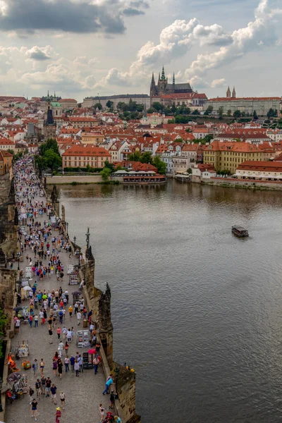 Prague Château Cathédrale Saint Vitus République Tchèque Patrimoine Unesco Europe — Photo