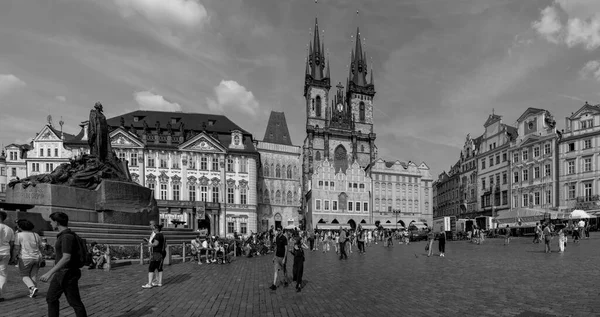 Prague Czech Republic June 2018 Church Our Lady Front Tyn — Stock Photo, Image