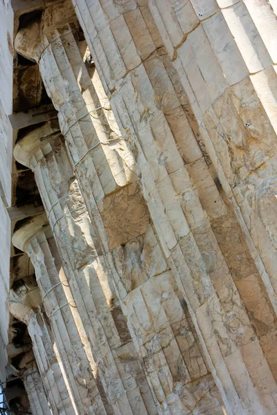 Ruins Ancient Columns Roman Forum City Jerusalem Israel — Stock Photo, Image