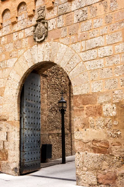 Średniowieczna Ulica Starym Mieście Jeruzalem Izrael — Zdjęcie stockowe