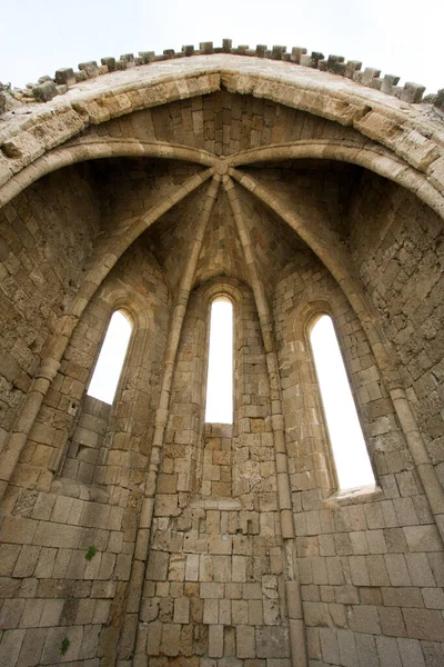 Vecchio Castello Medievale Nella Città Gerusalemme Israele — Foto Stock