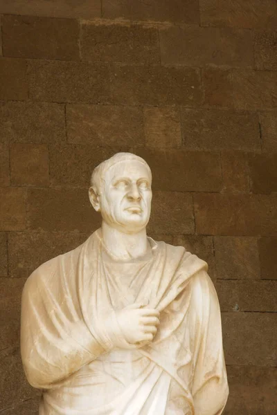Posąg Człowieka Muzeum Miasta Rzym Włochy — Zdjęcie stockowe