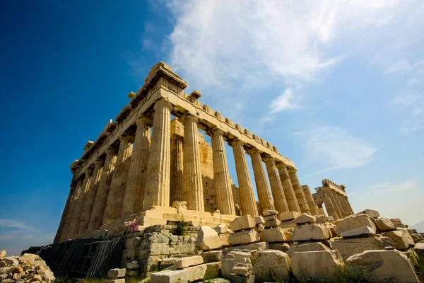 Templo Partenon Acrópole Athens Greece — Fotografia de Stock