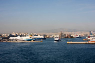 Güzel deniz kıyısı manzarası, seyahat konsepti