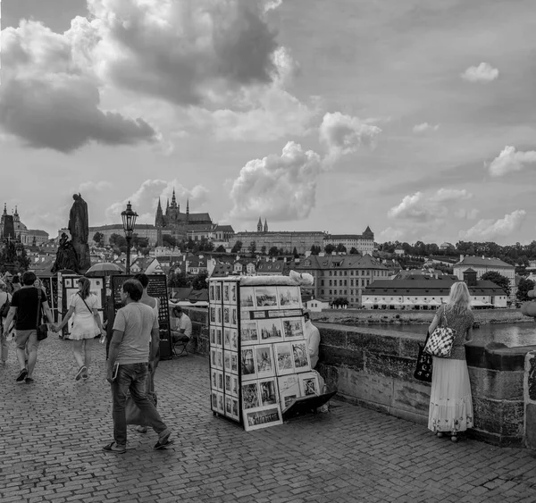 Prague République Tchèque Septembre 2018 Prague Château Cathédrale Saint Vitus — Photo