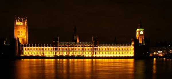 London Don Circa September Tdecember 2016 Westminster Bridge Night — 图库照片