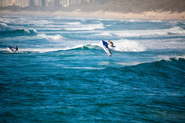 Surfers Paradise Australia Noviembre Participantes Identificados Compitiendo Campeonato Kitejam 2012 — Foto de Stock