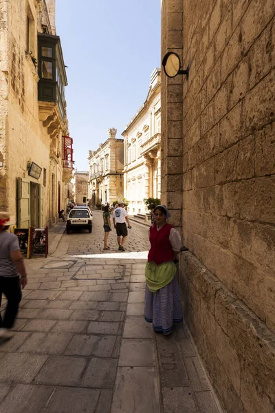 2019年9月9日 意大利威尼斯 游客沿着杰拉尔德姆古城的街道步行 — 图库照片