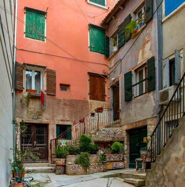 Gamla Gatan Staden Venice Italy — Stockfoto