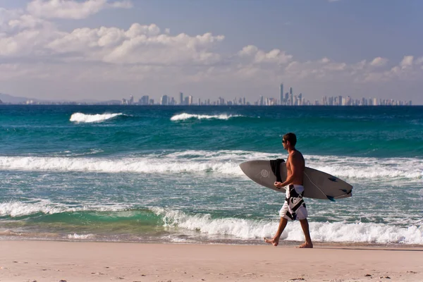 Surfers Paradise Australia Nov Unidentified Participants Racing Gold Coast Kitejam — Stock Photo, Image