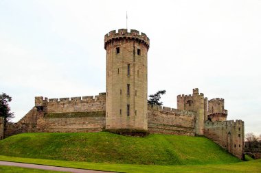 Eski Warwick Kalesi 'nin dış görünüşü, İngiltere