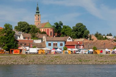Güzel liman manzarası