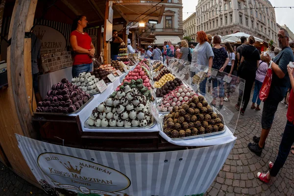 Budapest Ciudad Vista Escena Hungría — Foto de Stock