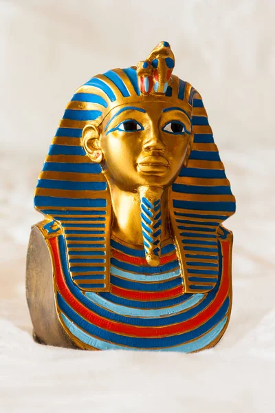 Cairo Egypt May 2009 Copy Tutankhamun Mask Tutankhamun Exhibition Copies — Stock Photo, Image