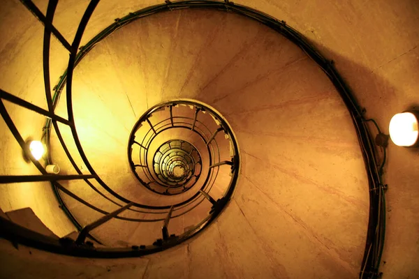 Винтовая Лестница Городе Барселона — стоковое фото