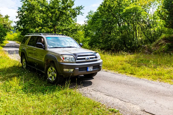 Coche Viejo Carretera — Foto de Stock