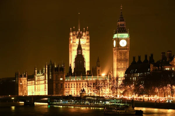 Big Ben Parlamento Casa Londra Inghilterra — Foto Stock