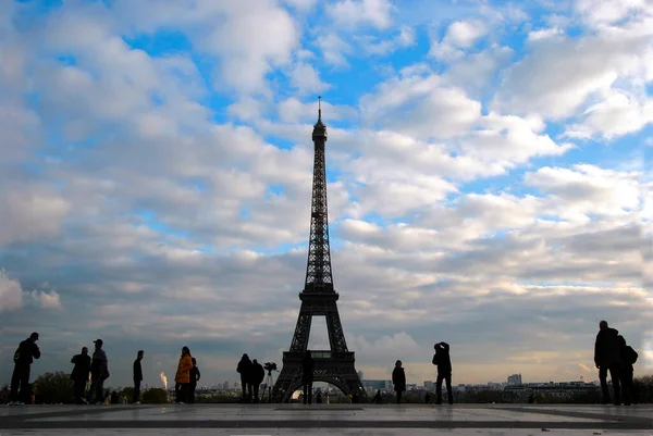 Paris Dec 2005 Eiffel Tower Paris France Visited More Million — Stock Photo, Image