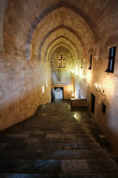 Interior Iglesia Católica — Foto de Stock