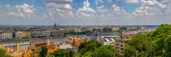 Stadsutsikt Budapest Ungern — Stockfoto