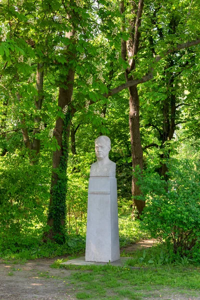 Budapest Hungary Apr 2018 Illustrative Bust Statues Famous Hungarians Places — Stock Photo, Image