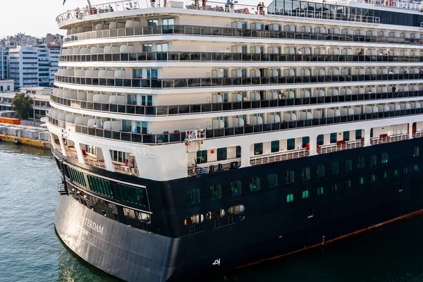 Atenas Grecia Mayo 2019 Cruceros Atracados Puerto Atenas — Foto de Stock