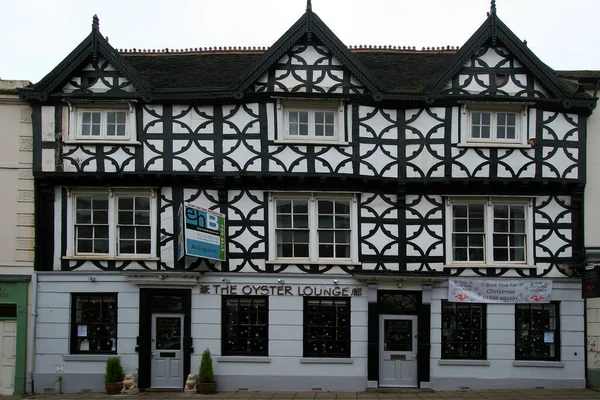 Blick Auf Das Alte Gebäude Warwick England — Stockfoto