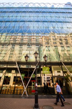 Güzel bina manzaralı şehir manzarası