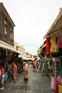 Avrupa 'daki şehir sokak manzarası 