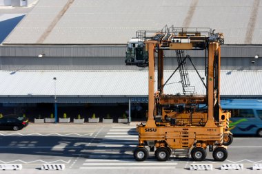 İskenderiye, Mısır - 18 Mayıs 2009: İskenderiye Limanı Mısır 'ın ikinci en önemli şehri ve ana limanı olarak kabul edilir
