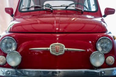 Victoria BC Canada - 27 Ağustos 2017: Geleneksel Vancouver Adası Motor Toplantısı 'nda egzotik ithal otomobiller sergileniyor. 