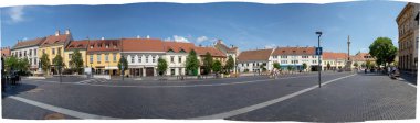 Sopron şehrinin panorama görüntüsü