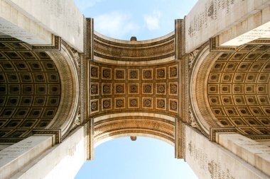 güzel Arc de Triopmhe, arka planda seyahat yeri