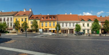 Sopron şehrinin panorama görüntüsü