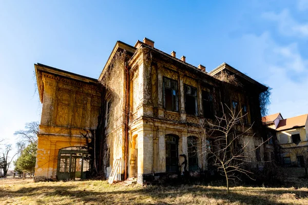 Barcs Ungarn Ruinen Des Landes Des Grafen Szechenyi Aus Dem — Stockfoto