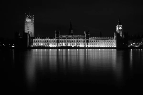 Лондон Октябрь 2016 Башня Парламента Вестминстерского Дворца — стоковое фото