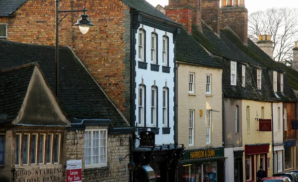 Vue Sur Rue Vieille Ville Soleil — Photo