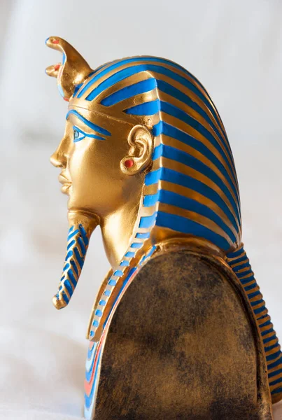 Cairo Egypt Maj 2009 Kopia Tutankhamuns Mask Tutankhamuns Utställning Dessa — Stockfoto