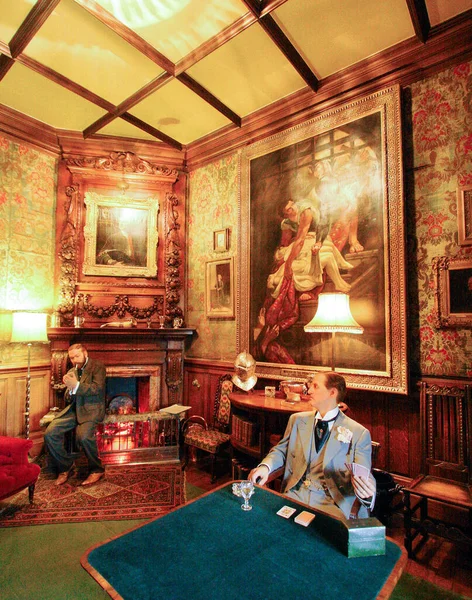 Hyper Realistic Sculptures Interior Warwick Castle England — Stock Photo, Image