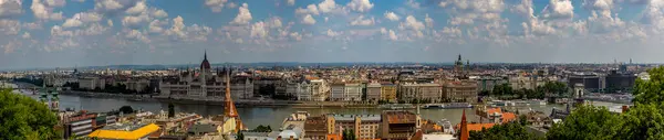 Stadsutsikt Budapest Ungern — Stockfoto