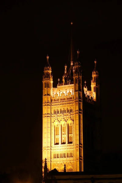 Torre Parlamento Londres Reino Unido — Fotografia de Stock