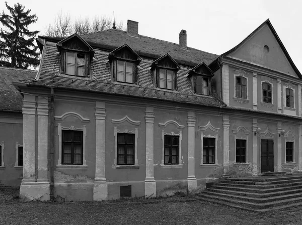 Adand Hungary Ruin Csapody Hunting Cottage Winter Setting — Stock Photo, Image