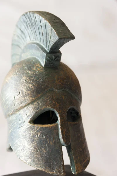 Closeup Shot Ancient Helmet — Stock Photo, Image