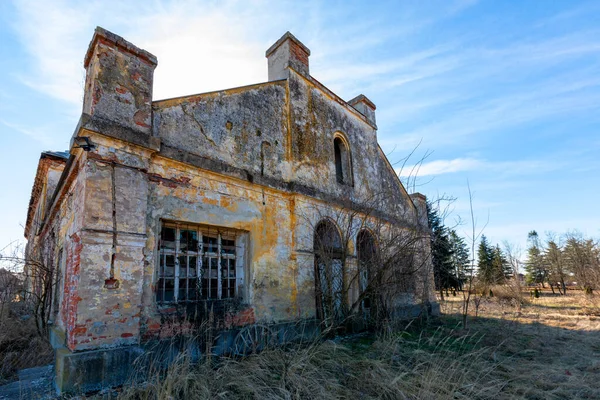 Clădire Abandonată Oraș — Fotografie, imagine de stoc