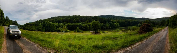 Dağlarda Yol — Stok fotoğraf