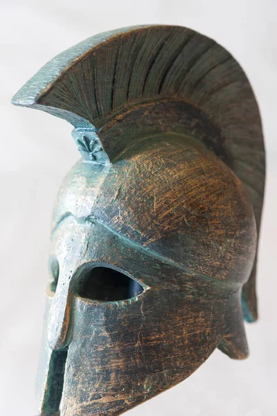 Closeup Shot Ancient Helmet — Stock Photo, Image