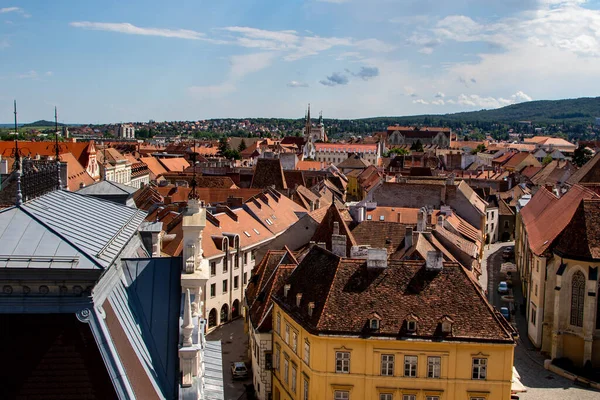 2018 Sopron Hungary Jun 2018 Red Roof Old Town Sopron — 스톡 사진