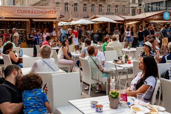 Budapest Ciudad Vista Escena Hungría — Foto de Stock